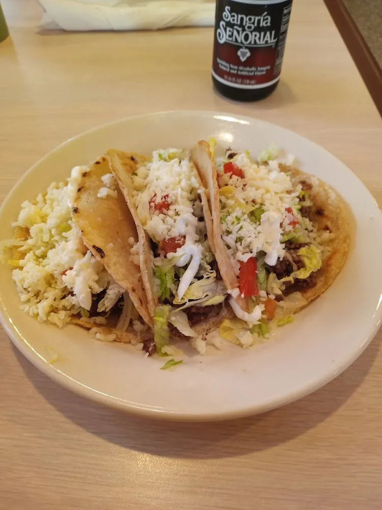 3 Beef Tacos